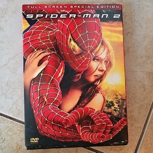 Spiderman Red and Yellow DVD Case